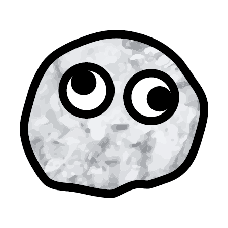 Pet Rock Sticker